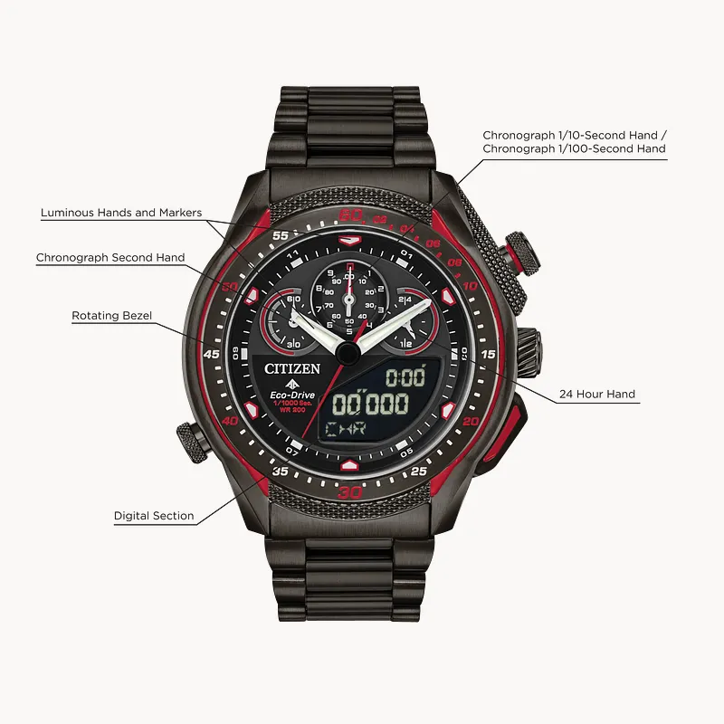 Citizen Promaster SST Eco-Drive Grey Black Dial Watch | CITIZEN Citizen Promaster SST Eco-Drive Grey Black Dial Watch | CITIZEN